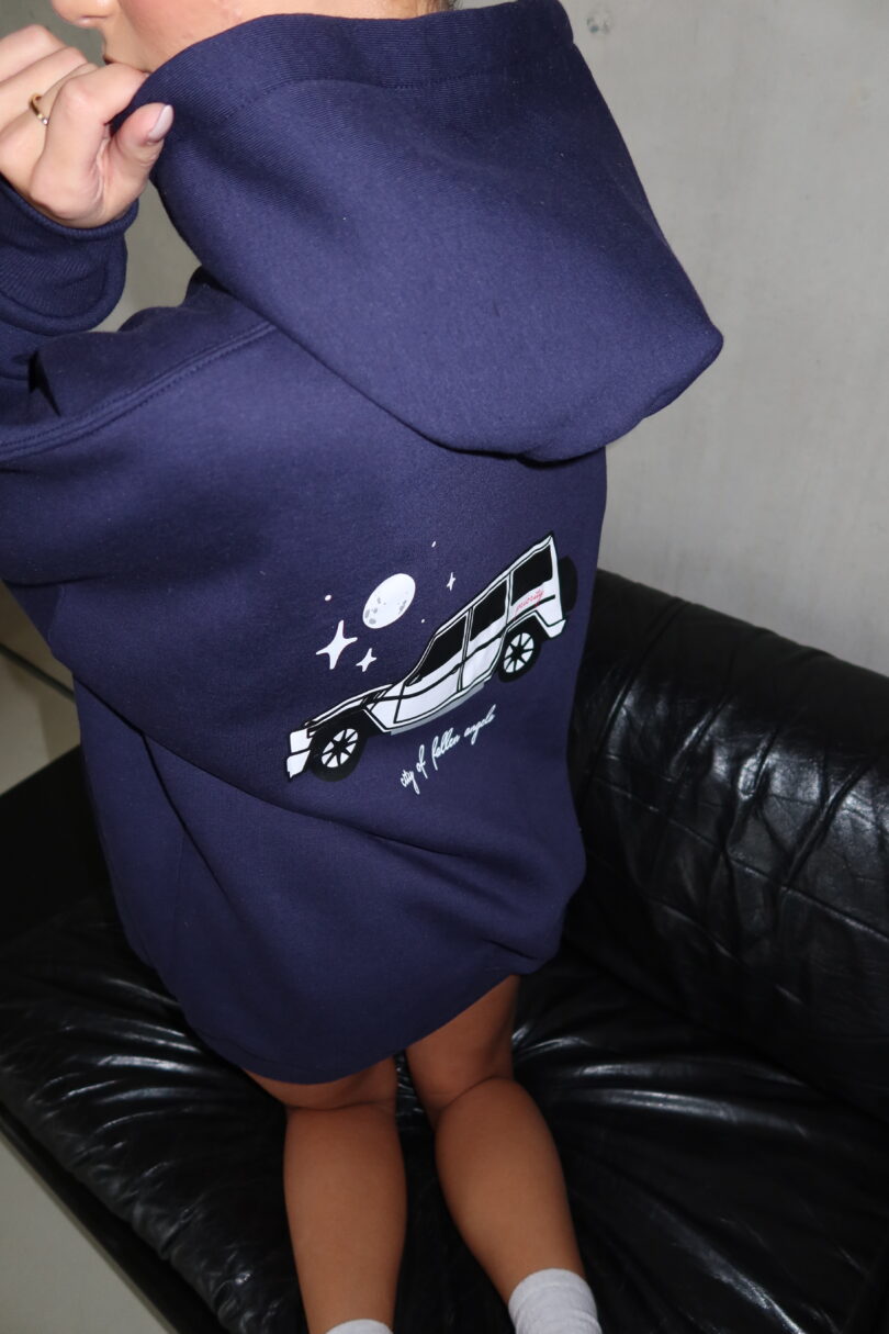 G - WAGON HOODIE BY PRIORITY DESIGN STUDIOS - MIDNIGHT BLUE - Image 11