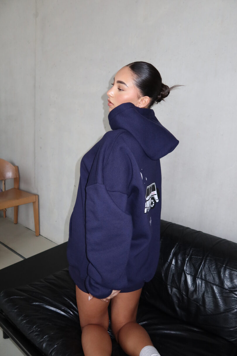 G - WAGON HOODIE BY PRIORITY DESIGN STUDIOS - MIDNIGHT BLUE - Image 9