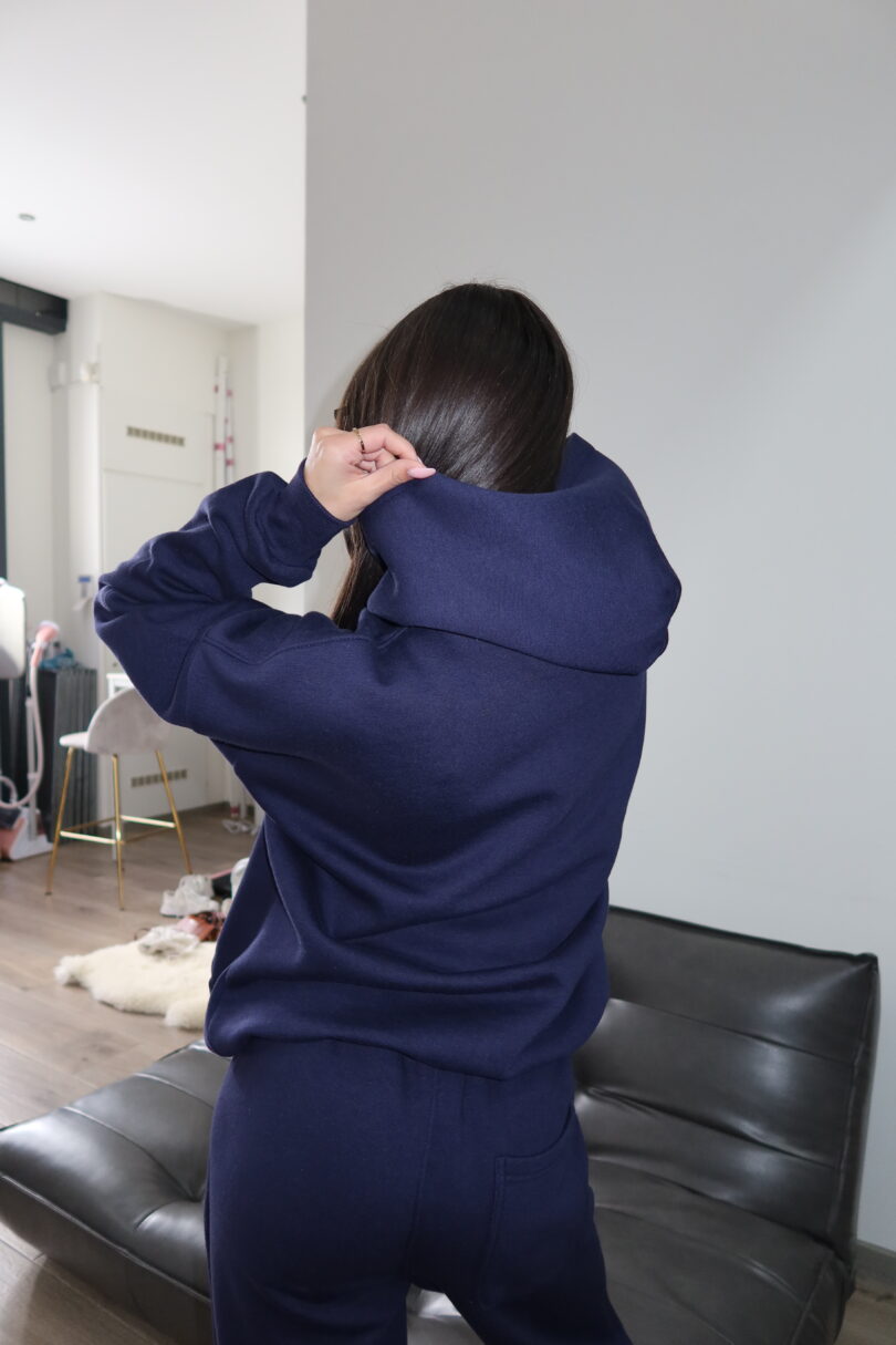 BLANCS CHAPTER 1 - BLANC HOODIE TRACKSUIT - DEEP BLUE - Image 6