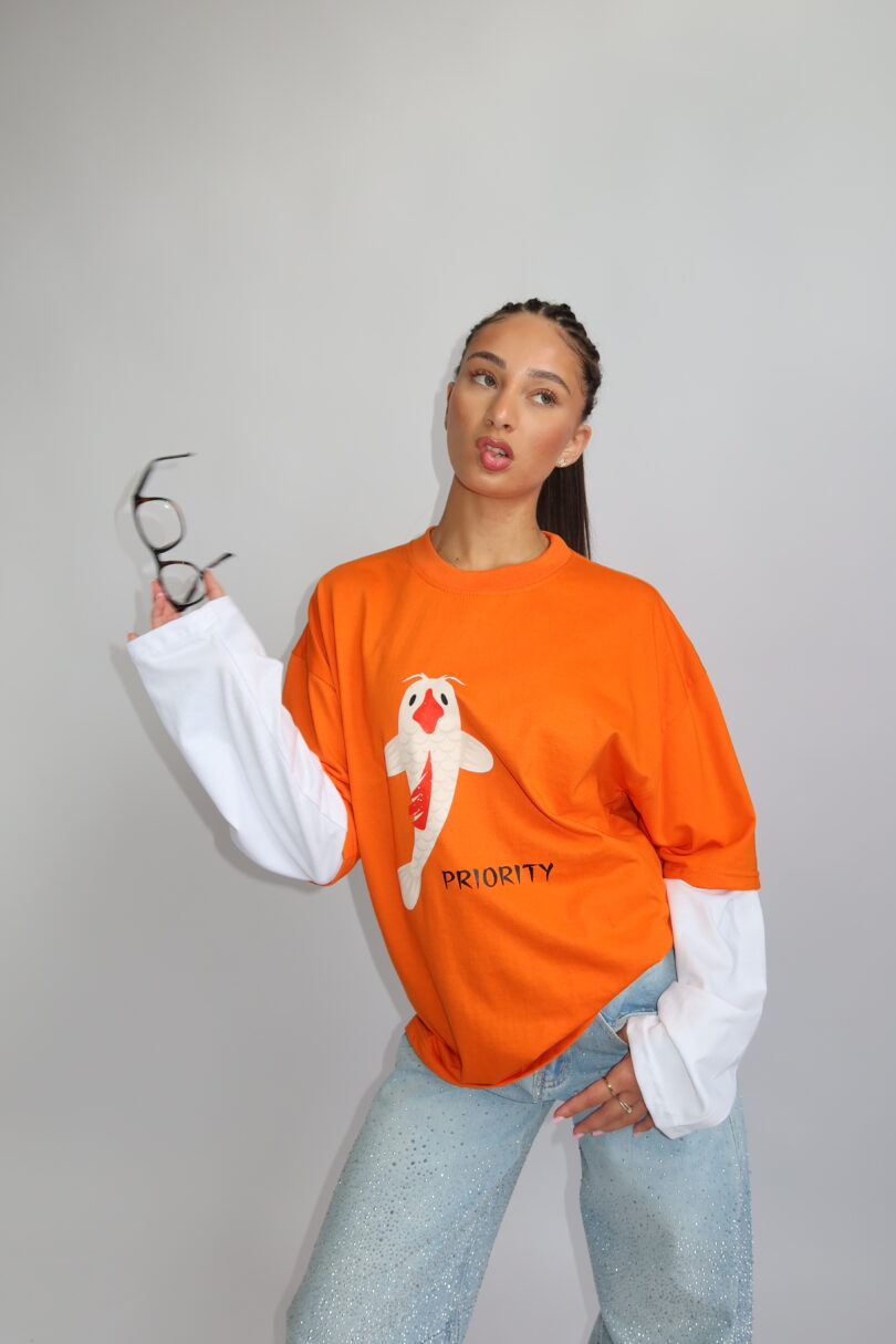 PRIORITY - TOKYO COLLECTION AW25 - LONGSLEEVE MANDARIN