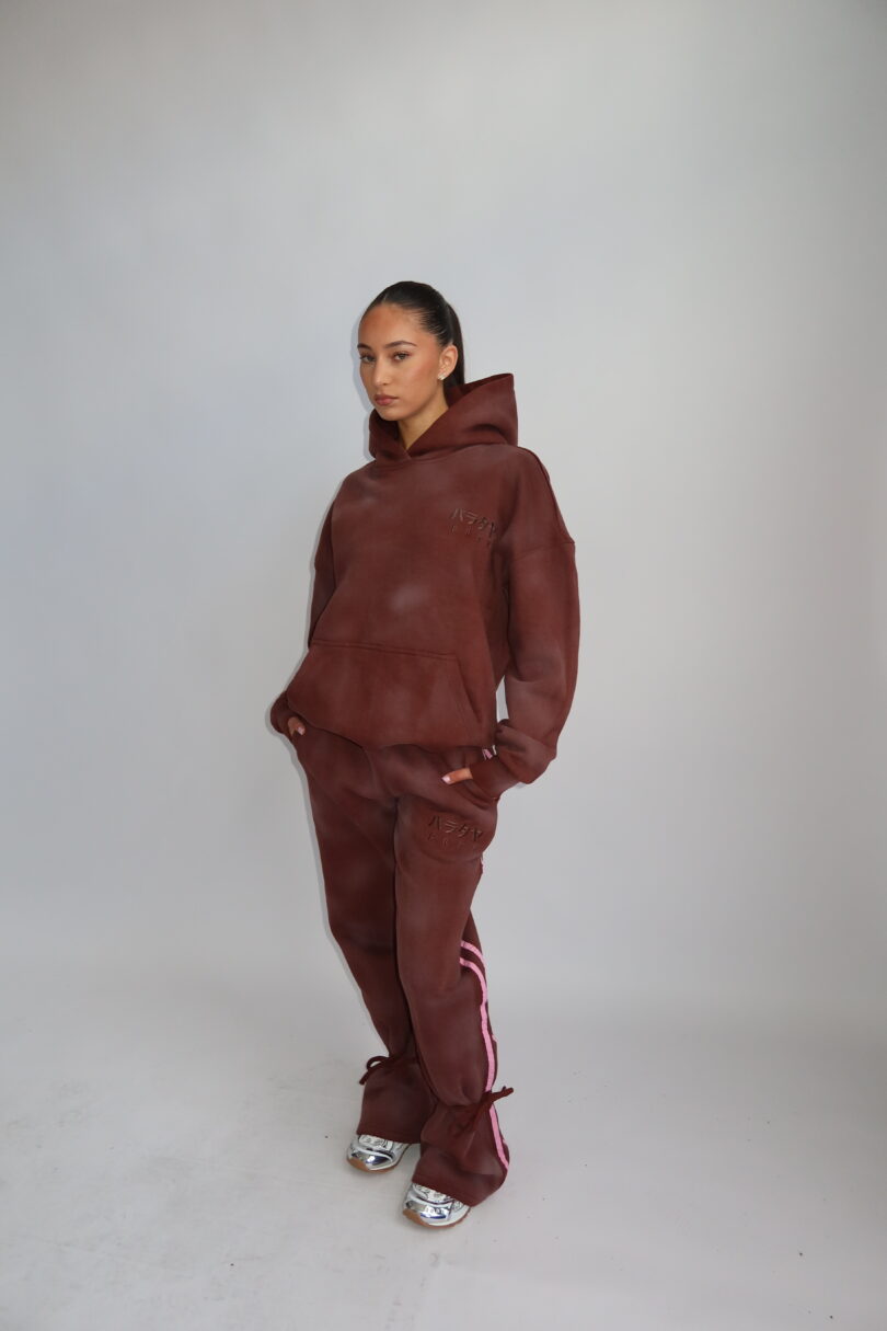 PRIORITY - TOKYO COLLECTION AW25 - TOKYO TRACKSUIT - WASHED BROWN