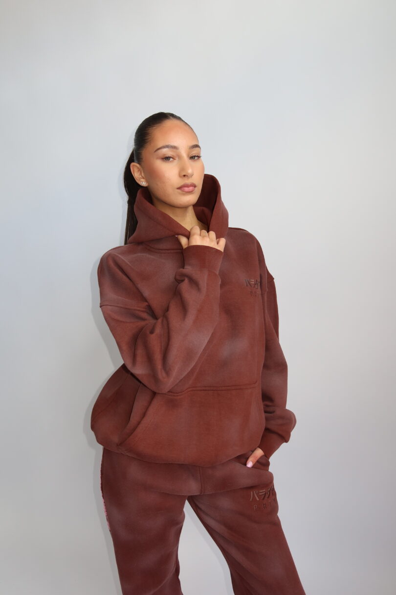 PRIORITY - TOKYO COLLECTION AW25 - TOKYO TRACKSUIT - WASHED BROWN - Image 10