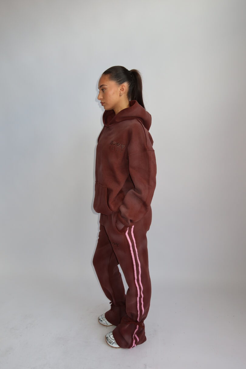 PRIORITY - TOKYO COLLECTION AW25 - TOKYO TRACKSUIT - WASHED BROWN - Image 9