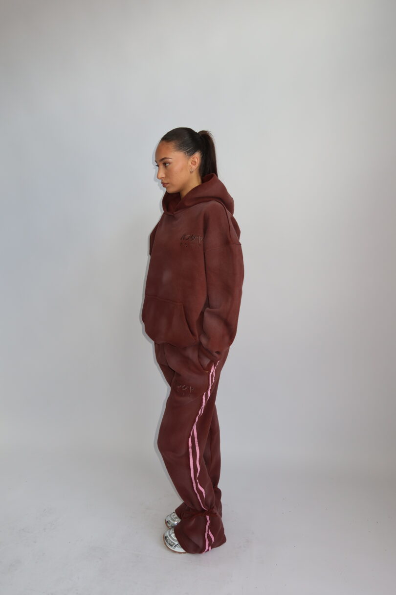 PRIORITY - TOKYO COLLECTION AW25 - TOKYO TRACKSUIT - WASHED BROWN - Image 2