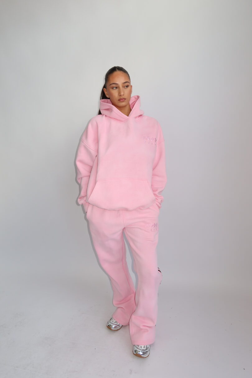 PRIORITY - TOKYO COLLECTION AW25 - TOKYO TRACKSUIT - WASHED PINK - Image 4