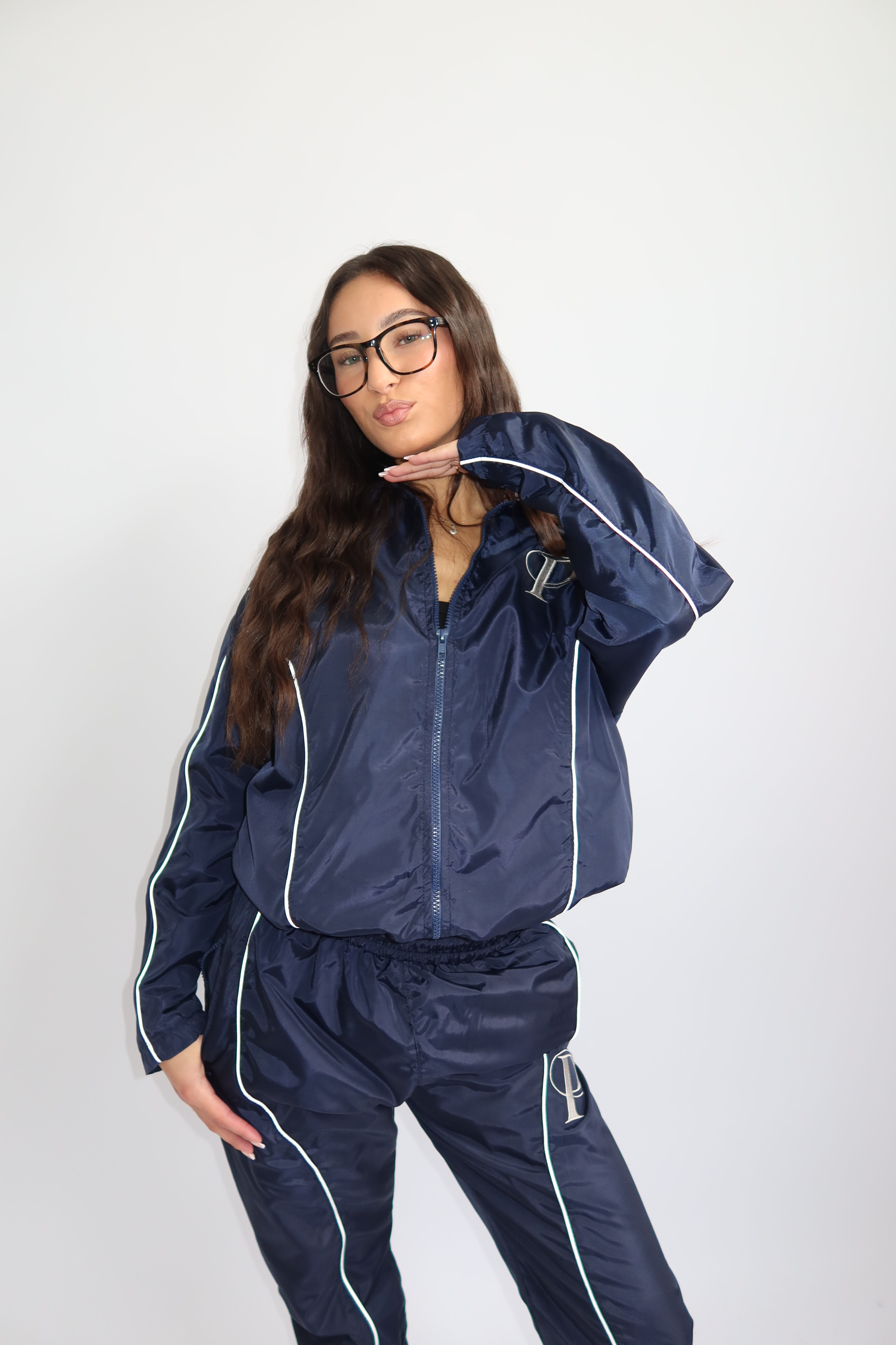 PRIORITY AW25 - WIND TRACKSUIT SHINE - DARK BLUE - Image 7