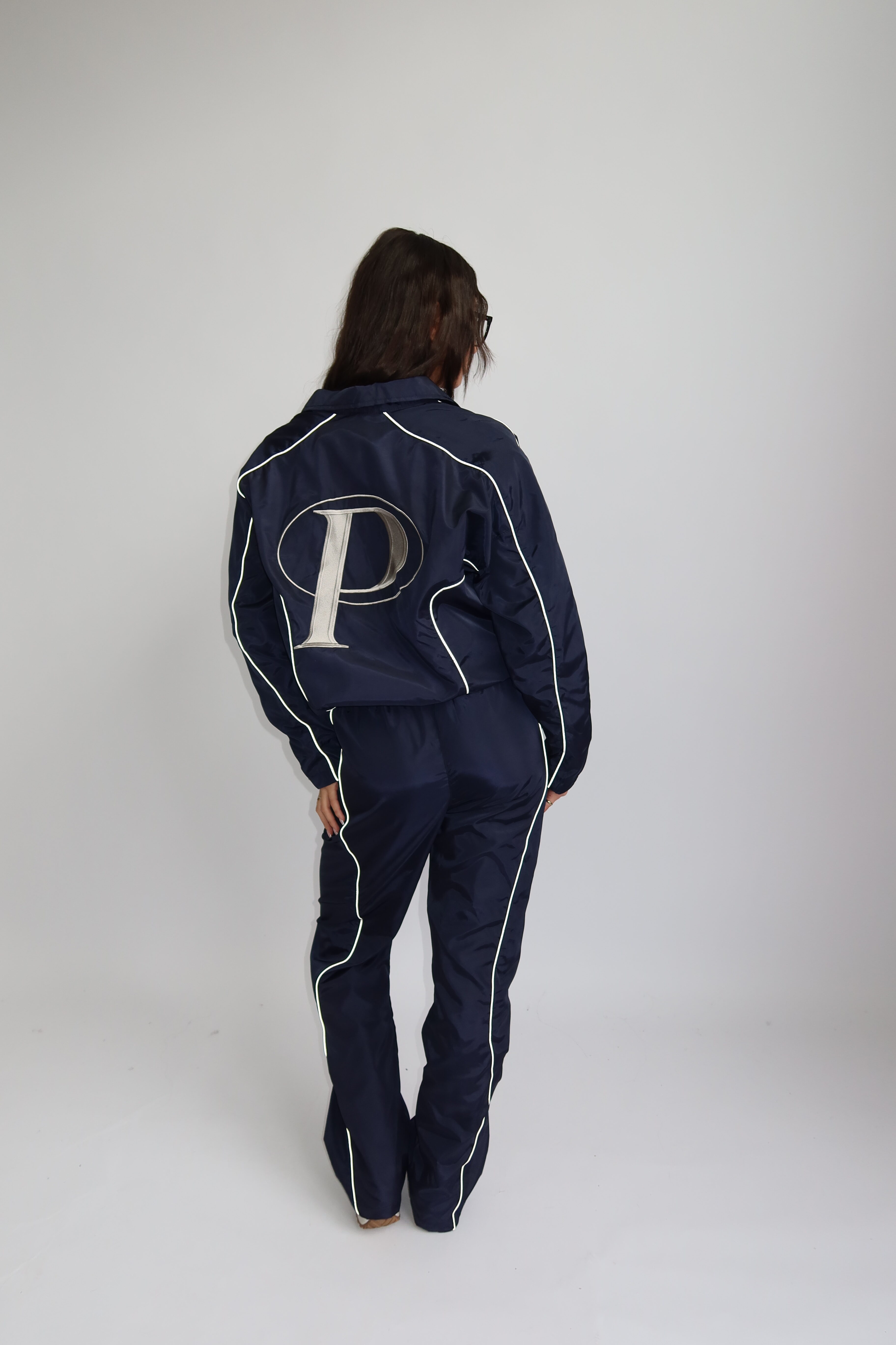 PRIORITY AW25 - WIND TRACKSUIT SHINE - DARK BLUE - Image 5