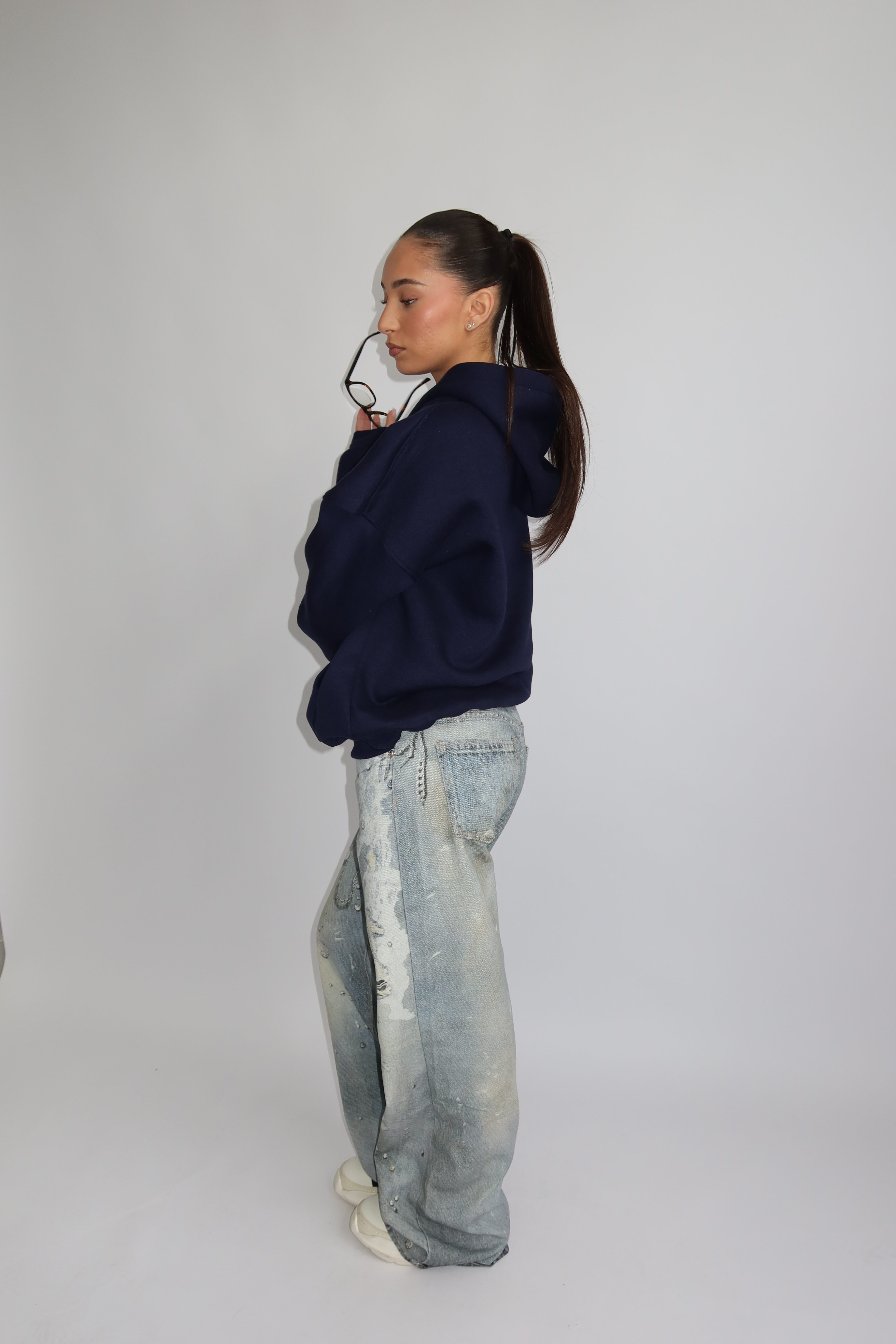 AW25 - PRIORITY ICONIC 25 HOODIE - NAVY - Image 8