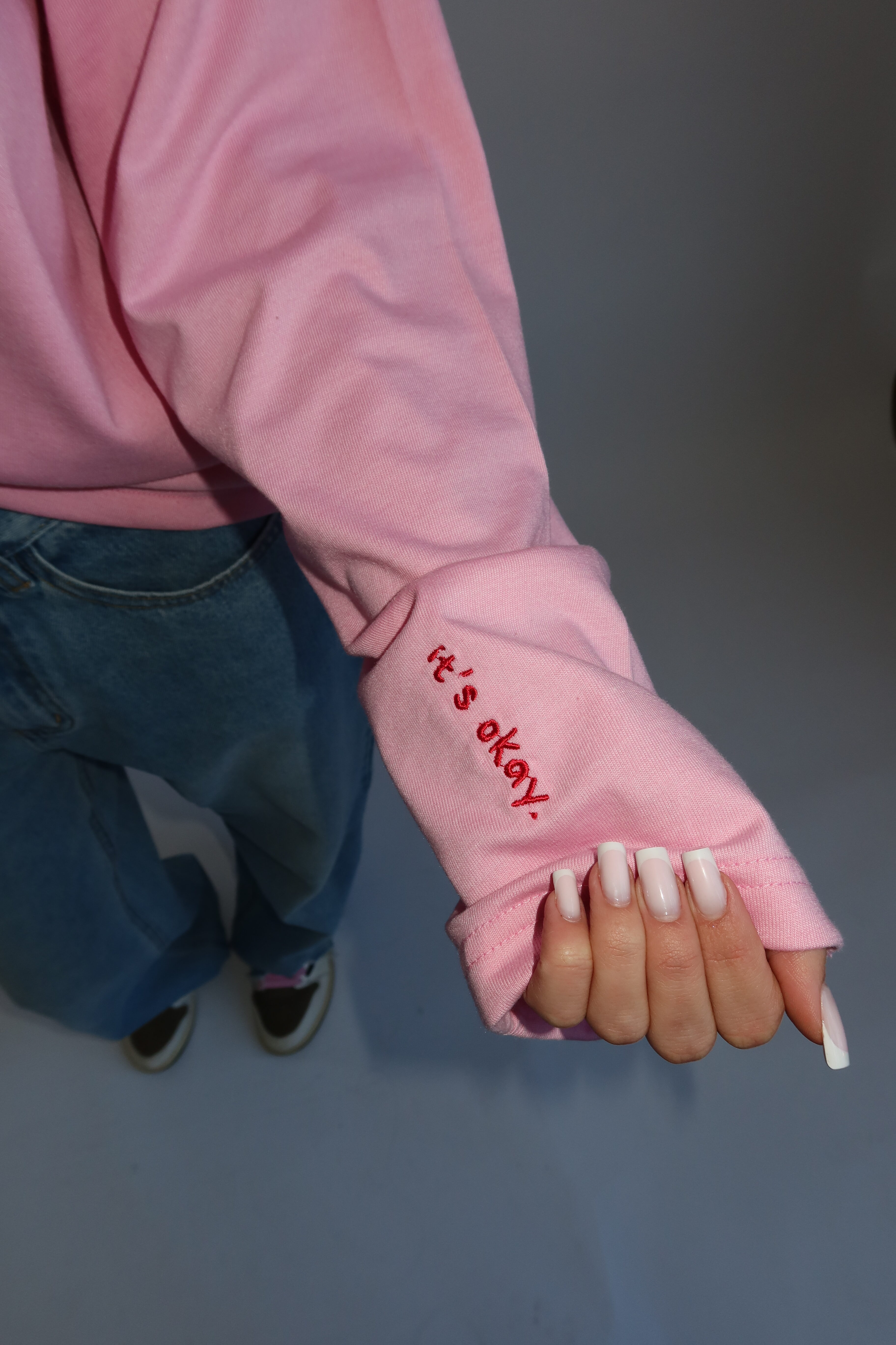 LONGSLEEVE “OVERTHINKER” - ROZE - Image 10